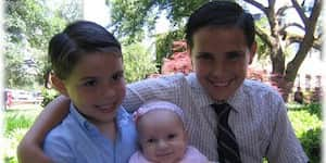 Jona and his brother with their baby cousin.